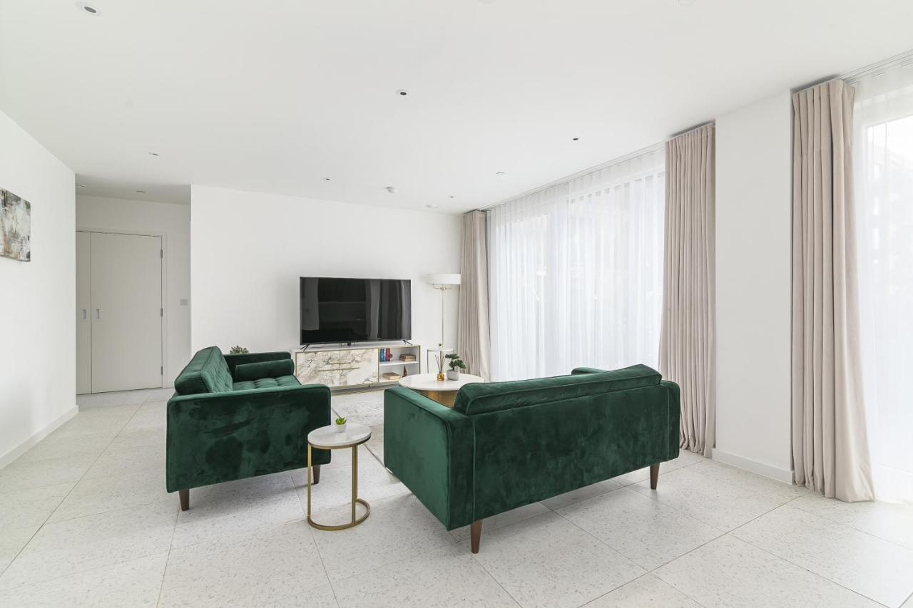 Luxury Spacious Flat With Communal Gardens And Parking Londyn Zewnętrze zdjęcie